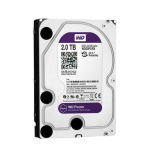 هارددیسک اینترنال وسترن دیجیتال مدل Purple WD20PURZ ظرفیت 2 ترابایت