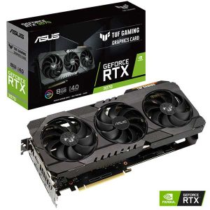 کارت گرافیک ایسوس TUF Gaming GeForce RTX 3070 OC Edition 8GB GDDR6