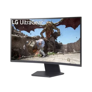 مانیتور 27 اینچ خمیده گیمینگ ال جی مدل UltraGear 27GS60QC