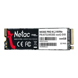 عکس اس اس دی اینترنال نتَک M.2 NVME PCIe Gen 3.0 مدل NETAC N930E PRO ظرفیت 256 گیگابایت
