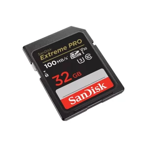 کارت حافظه سن دیسک SD مدل EXTREME PRO 100MB/S ظرفیت 32 گیگابایت