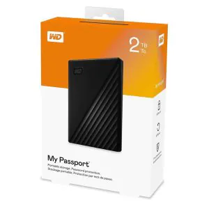 عکس هارد اکسترنال وسترن دیجیتال مدل My Passport ظرفیت 2 ترابایت