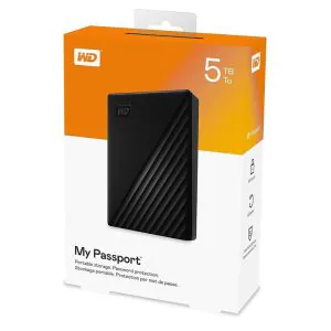 عکس هارد اکسترنال وسترن دیجیتال مدل My Passport ظرفیت 5 ترابایت