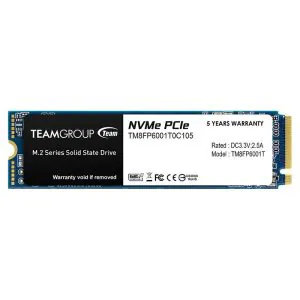 عکس اس اس دی اینترنال تیم گروپ مدل M.2 NVME MP33 ظرفیت 1 ترابایت